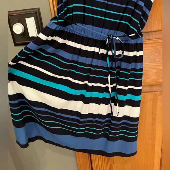 Striped tank summer dress, size medium - Picture 4 of 5